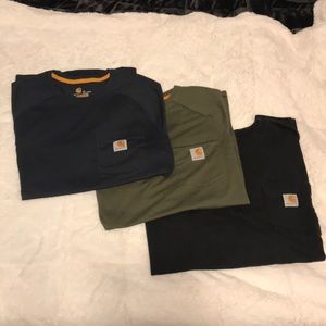 THREE Carhartt T-Shirts